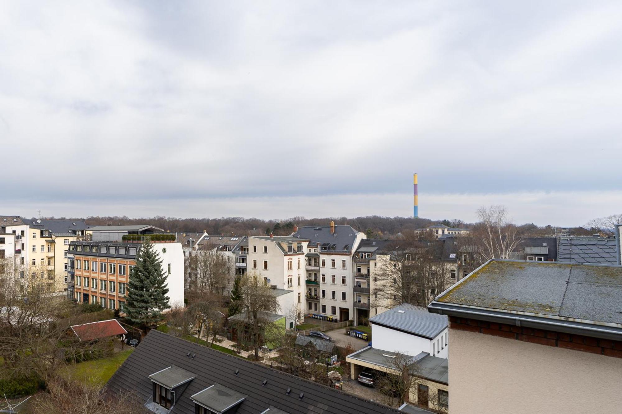 קמניץ Schlossberg-Domizil Mit Weitblick - Arbeitsplatz, Balkon, Netflix, Badewanne & Yogamatte מראה חיצוני תמונה